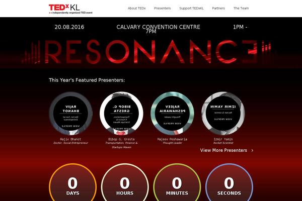 tedxkl.com site used Webflow