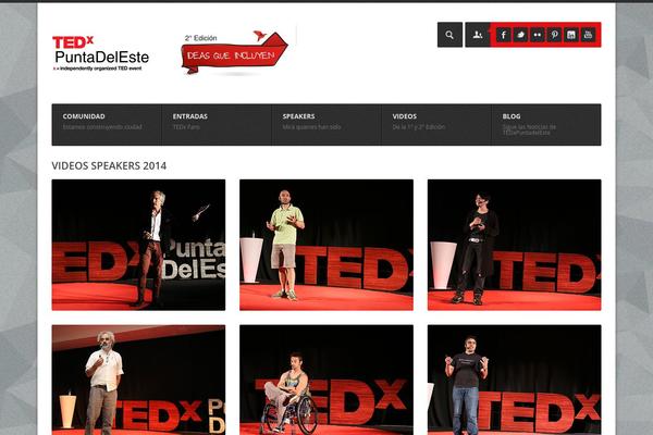 tedxpuntadeleste.org site used Ted