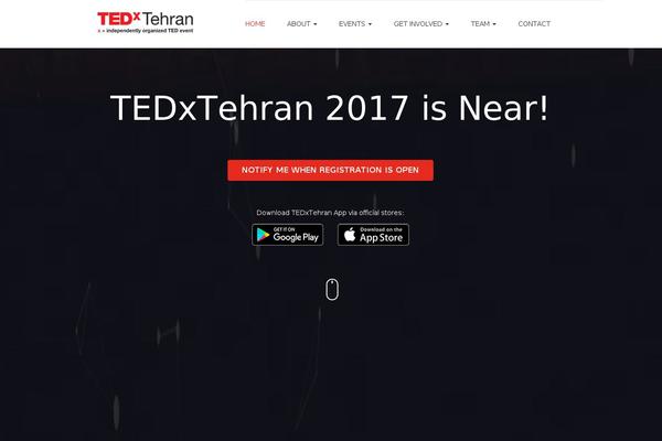tedxtehran.com site used Tedxtehran