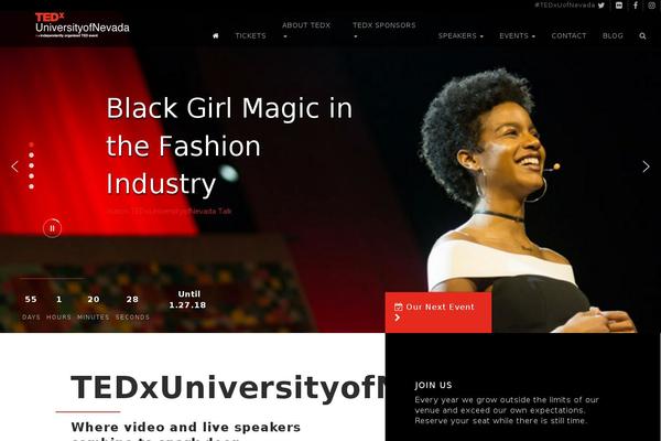 tedxuniversityofnevada.org site used News-port