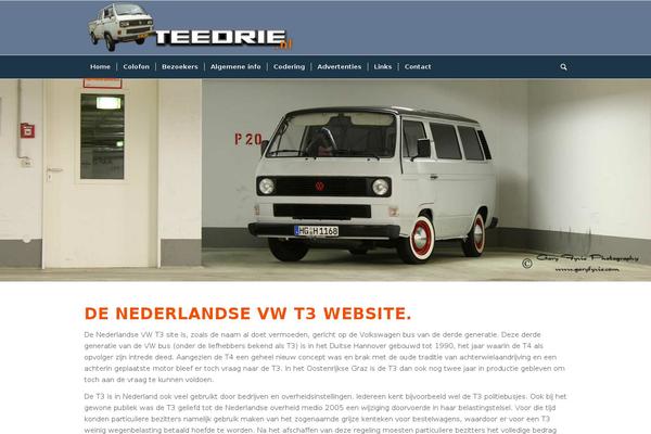 Enfold theme site design template sample