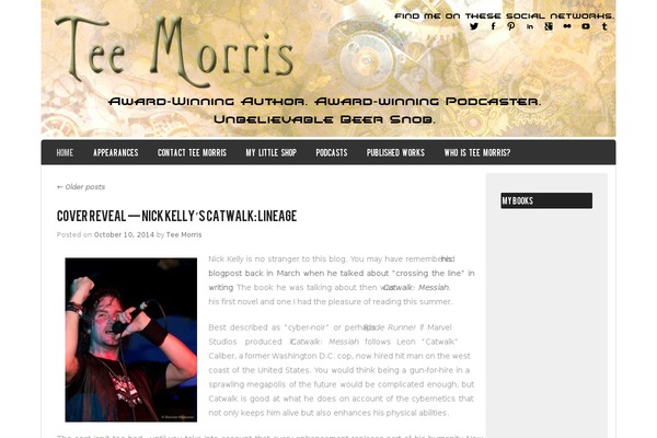 Site using Genesis Author Pro plugin