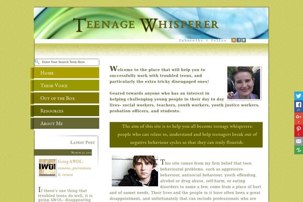 Writing theme site design template sample