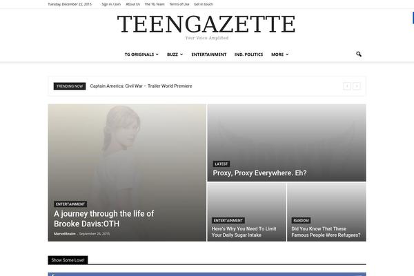 Starter theme site design template sample