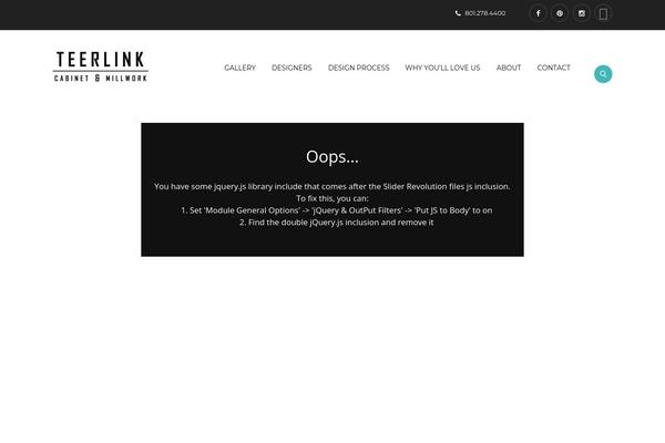 teerlinkcabinet.com site used Decorators