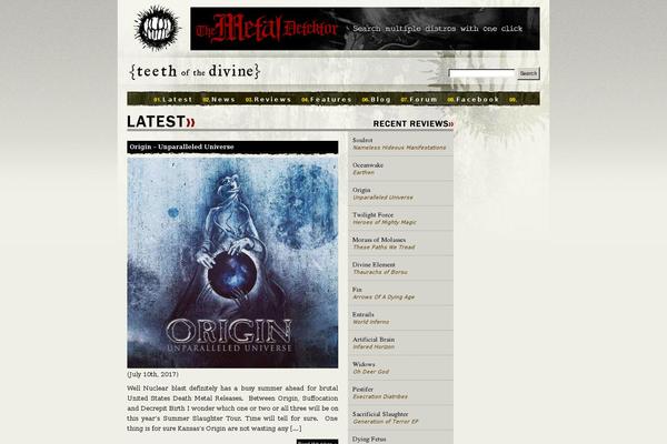 teethofthedivine.com site used Toothkingdom