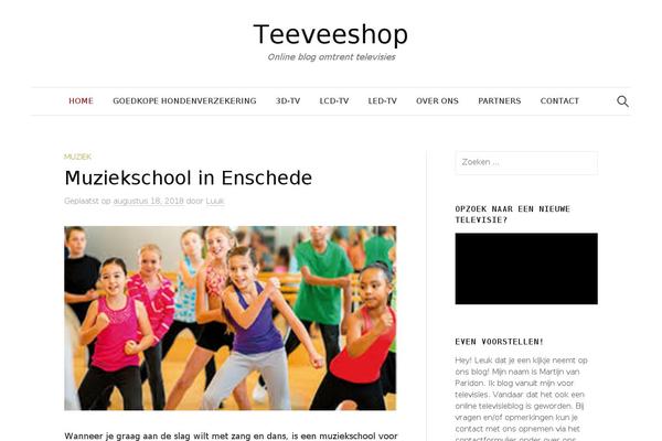 Graphy theme site design template sample