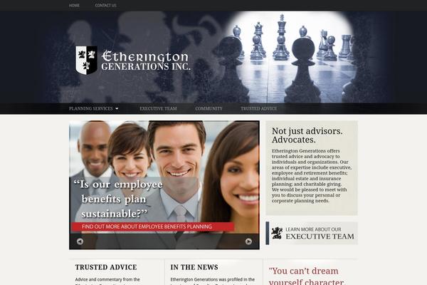 Executive Pro Theme theme site design template sample