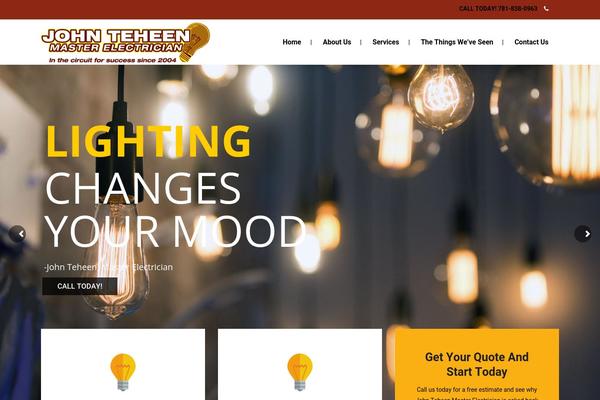 Bridge theme site design template sample