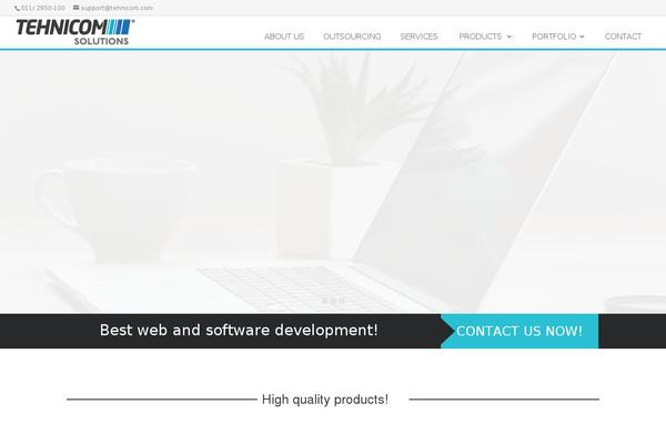 Site using Js_composer_salient plugin