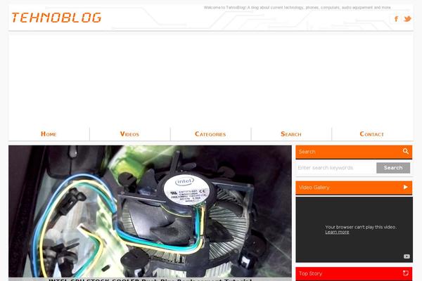 tehnoblog.org site used Mod