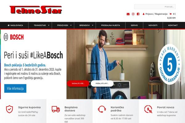 tehnostar.ba site used W4w