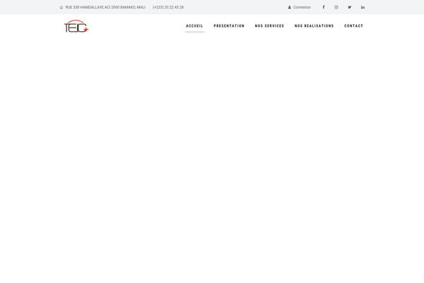 Eject theme site design template sample