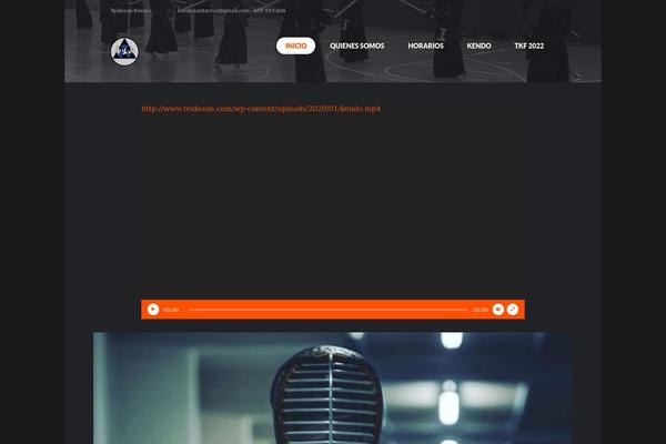 Tiger-claw theme site design template sample