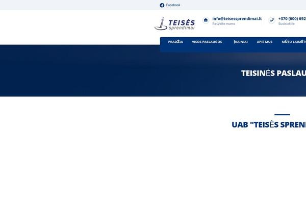Instive theme site design template sample