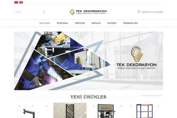 Legenda Child theme site design template sample