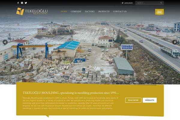tekeloglumoulding.com site used Kallyas