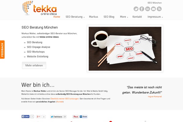 Site using Shariff Wrapper plugin