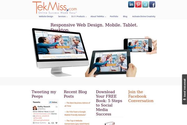 Site using Easy Social plugin