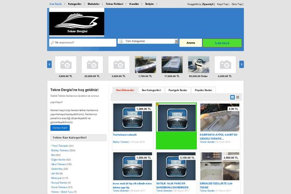 Newses theme site design template sample