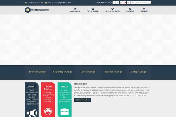Safirkurumsal theme site design template sample