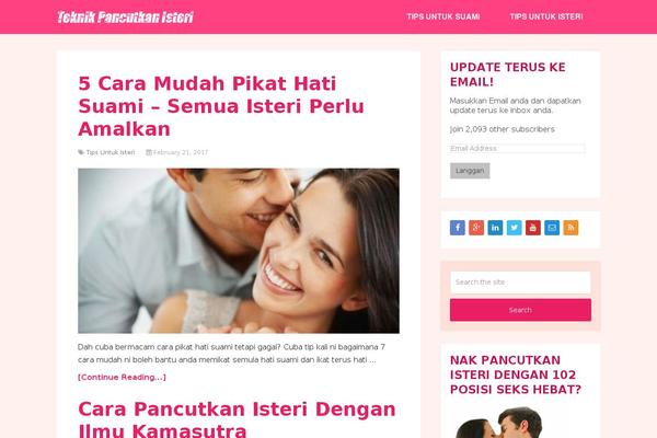 Schema theme site design template sample