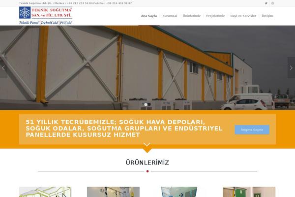 Limitless theme site design template sample