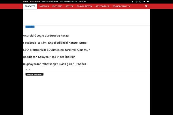 NewsMag theme site design template sample