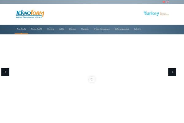 Industries theme site design template sample