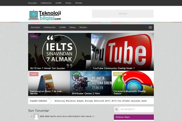 Newscode theme site design template sample