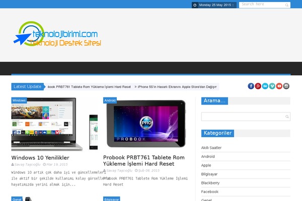teknolojibirimi.com site used Gmedia