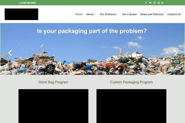 Site using Divi-bars plugin