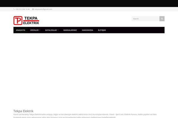 Trizzy theme site design template sample
