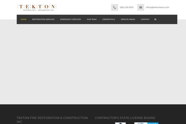 Constructo-child theme site design template sample