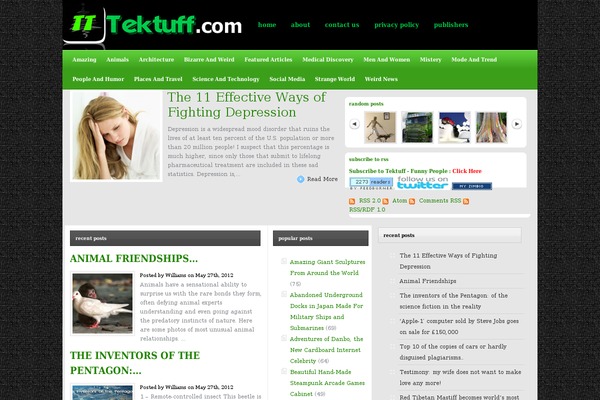 WhosWho theme site design template sample