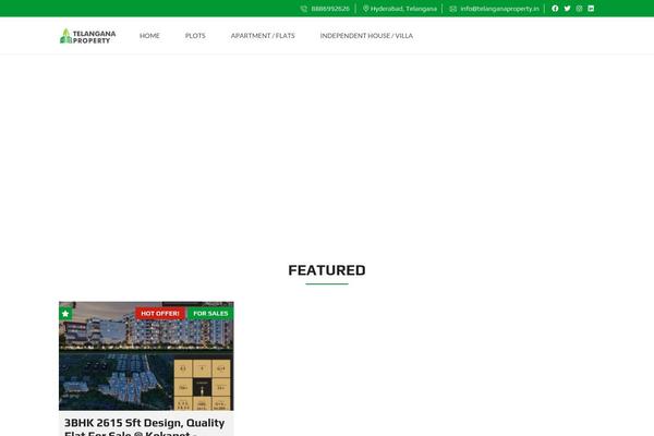 Site using Myhome-idx-broker plugin
