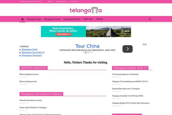 HardNews theme site design template sample