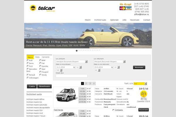 Wheelsberry theme site design template sample