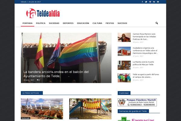 teldenoticias.com site used Newspaper-671