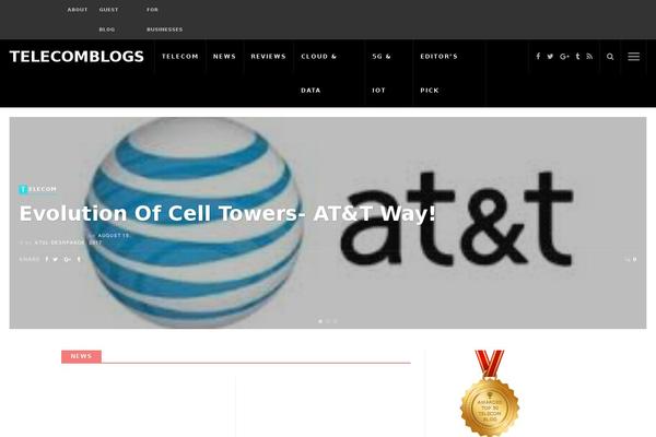 Innovation theme site design template sample