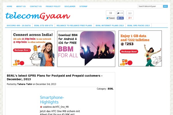 Editorial theme site design template sample