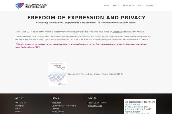 Site using Wp-fossil plugin