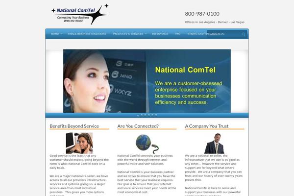 Divi Child theme site design template sample