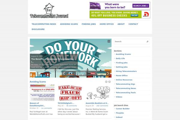Merlin theme site design template sample