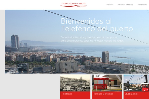 teleferico theme websites examples
