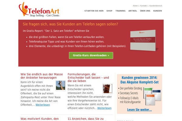 Headway theme site design template sample