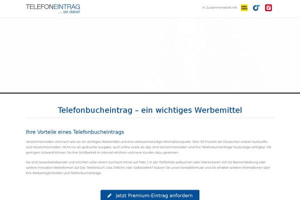 telefoneintrag.de site used Theme_telefoneintrag
