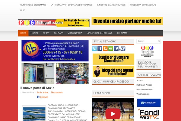 Site using WP Embed Facebook plugin