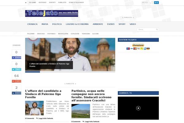 Publisher-child theme site design template sample