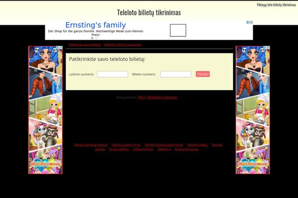New theme site design template sample